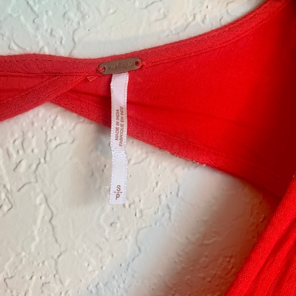 Free People Red Dress size small - Picture 3 of 11
